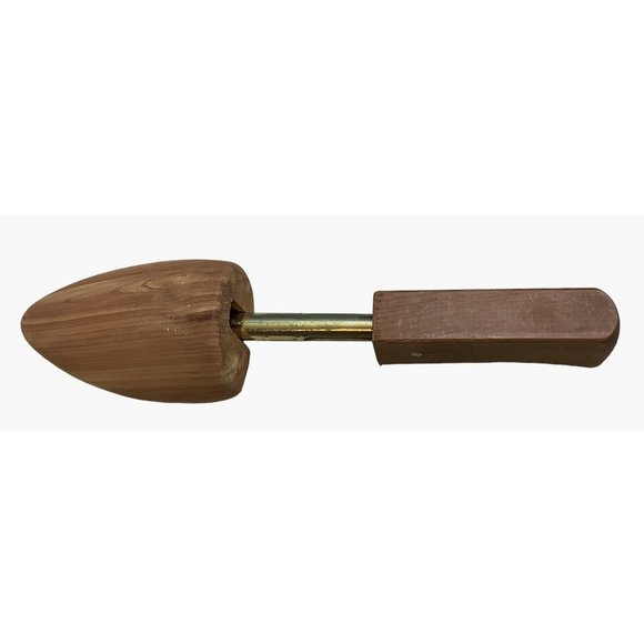 2 Rochester Shoe Co Wooden Tree Stretcher Woman's Large Adjustable Strap Vtg - Picture 8 of 9